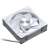 Phanteks D30-120 Fehér PC Ventilátor - Ferde Oldalnézet