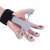 Adjustable hand grip strengthener, finger exercise tool, gray