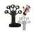 Adjustable hand grip strengthener, finger exercise tool, black and gray