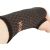 Wrist support brace worn on hand, providing support for sports and everyday use.