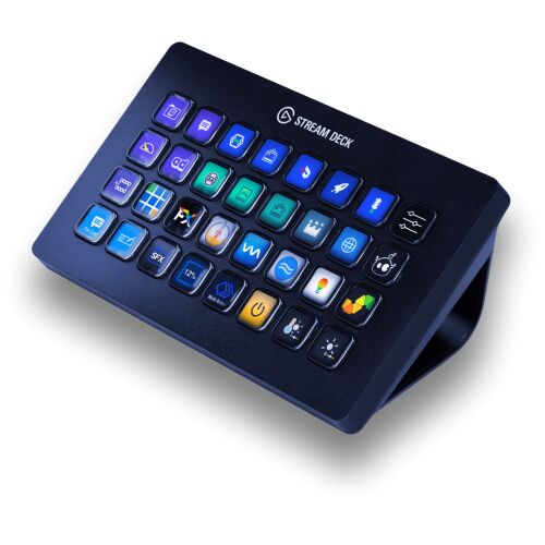 Elgato Stream Deck XL: 32 gombos testreszabható vezérlőfelület élő közvetítéshez és tartalomgyártáshoz - Elgato