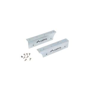 Lanberg 2,5 hüvelykes SSD/HDD beépítő keret, fém, 2 db, csavarokkal - Külső merevlemez ház