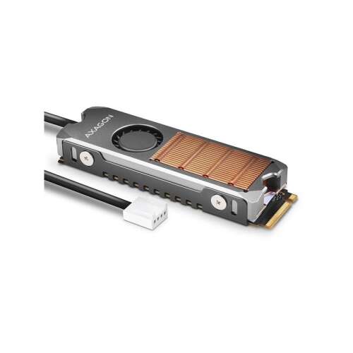 Axagon CLR-M2FAN M.2 SSD Kühlkörper mit Lüfter