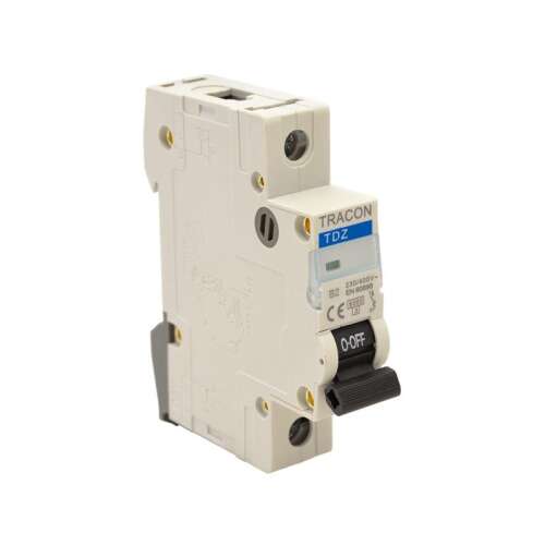 Tracon TDZ-1C-20 20A C-típusú kismegszakító