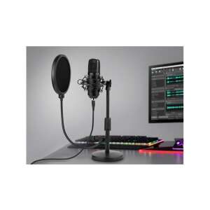 Tracer TRAMIC46788 Premium Pro USB kondenzátor mikrofon pop szűrővel és állvánnyal - Tracer