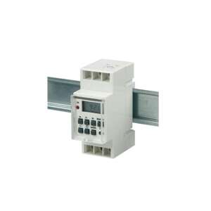 Anco 321221 digitális heti időkapcsoló, 3600W, 16A, 230V, 50Hz, DIN sínre szerelhető - Építkezés & Felújítás