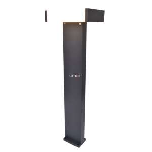 LUTEC Conroy lampă de exterior LED reglabilă, finisaj gri - Lămpi de podea