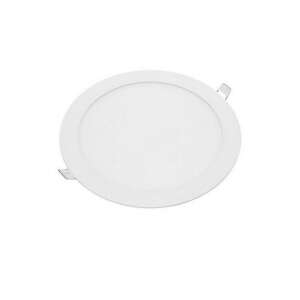 LEDISSIMO 24W Kerek Süllyesztett LED Panel, Természetes Fehér, Epistar Chip - LED panel