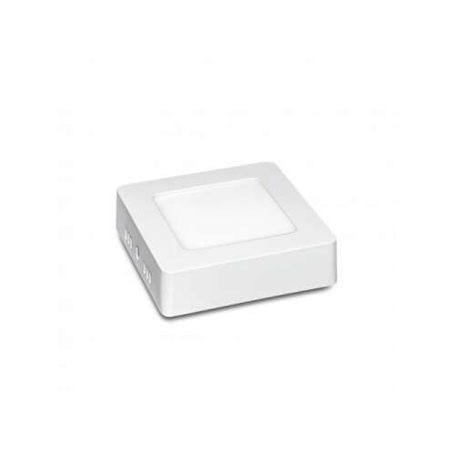 LED panel , 6W , falon kívüli , négyzet , meleg fehér , Epistar chip , LEDISSIMO