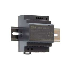 Mean Well HDR-100-24 24V 100W DIN sínre szerelhető tápegység LED világításhoz - Mean Well