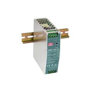 Mean Well EDR-150-24 24V 120W DIN sínre szerelhető tápegység - Mean Well