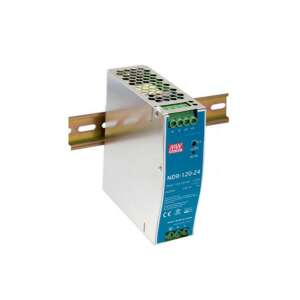 Mean Well NDR-120-12 12V 120W DIN sínre szerelhető tápegység LED világításhoz - Mean Well