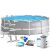 Intex Prism Frame Premium Metal frame pool 366x99cm with water rotator, ladder (26716NP) 126420075