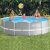 Intex Prism Frame Premium Metal frame pool 366x99cm with water rotator, ladder (26716NP) 126420075