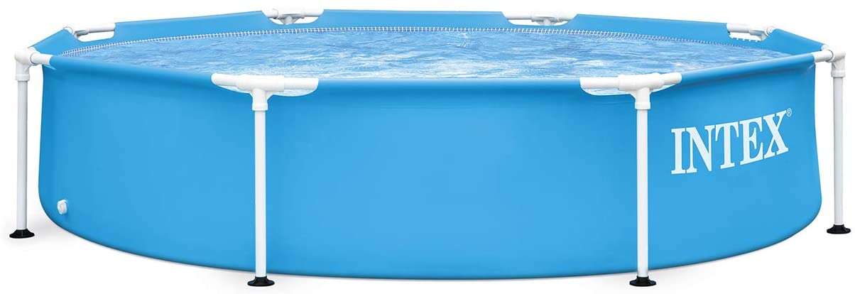 E-shop Intex Kovový rámový bazén 244x51cm s opravnou sadou (28205NP)