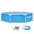 Intex Metal Frame Pool, 244x51cm, blue, round, above ground, with instructions