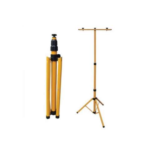 Sárga háromlábú állvány két LED reflektorhoz, 157 cm magas - Optonica