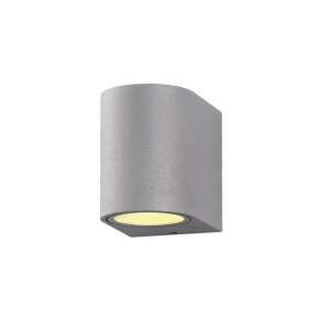 Corp de iluminat cu LED , GU10 , lateral , rotund , 1 cale , gri , exterior , IP44 107413426 - Lămpi de perete pentru exterior