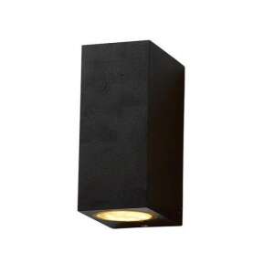 Corp de iluminat cu LED , 2 x GU10 , lateral , 2 căi , negru , exterior , IP44 107413432 - Lămpi de perete pentru exterior