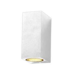Corp de iluminat cu LED , 2 x GU10 , lateral , 2 căi , alb , exterior , IP44 107413433 - Lămpi de perete pentru exterior