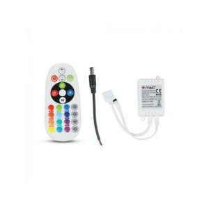 Telecomanda IR V-TAC cu 24 de butoane și controler pentru benzi LED RGB - V-TAC
