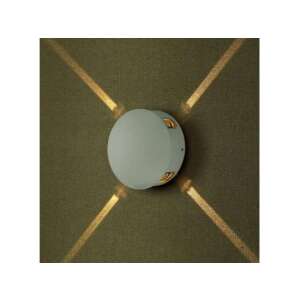 LED lámpatest , oldalfali , kerek , 4 irányú , 4W , meleg fehér , fehér , kültéri , IP65 107413634 - V-TAC