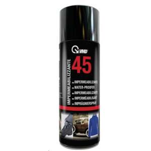 VMD 45 Impregnálóspray, vízlepergető spray cipőkhöz, dzsekikhez, sátrakhoz és egyéb anyagokhoz - VMD