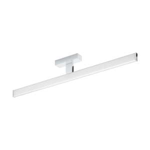 Modern EGLO Pandella LED Mirror Light, 78cm Chrome Bathroom Fixture - Lamp & Lighting