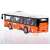 Orange toy bus with openable doors, light and sound effects, 1:16 scale, Bus A Driving, Jiansheng