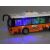 Jiansheng Toys orange city bus with illuminated interior