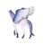 Pegazus Figura - Mesebeli Ló - Pegazus figura hátulnézet