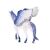 Pegazus Figura - Mesebeli Ló - Pegazus figura hátsó szög