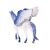 Pegazus Figura - Mesebeli Ló - Pegazus figura hátulról