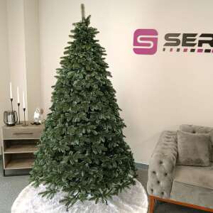 Brad artificial Sersimo Christmas Deluxe, Kanada Ezüst, 3D, 210cm în decor de living - Brazi artificiali & brazi de Crăciun și Suporturi pentru bradul de Crăciun