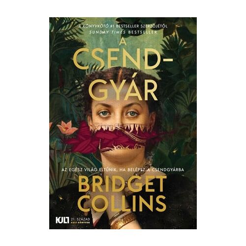 A Csendgyár könyvborító, egy történelmi fikciós regény Bridget Collins-tól - Irodalom