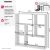 Tartu Shelf with 7 Open Compartments, 104x29x107 cm 130247397