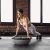 Woman doing push-ups on Springos Balance Trainer