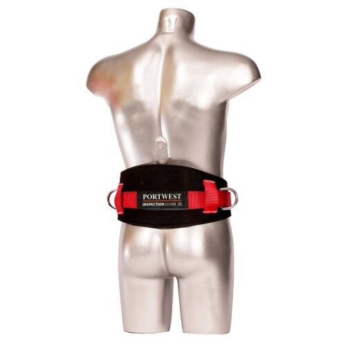 Portwest Deréktáji esésgátló pozicionáló öv, derék pozicionáló öv próbababun