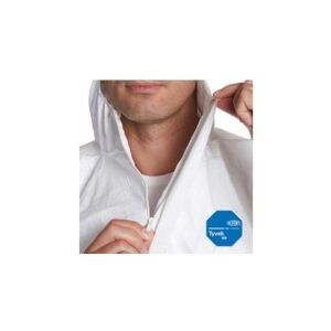 Eldobható fehér antisztatikus kezeslábas polietilénből TYVEK 500 XXXL Fehér 136065226 - Cerva