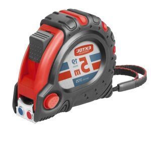 Extol Premium Tape Measure, 19 mm width, EC - II, 5 m 121786515 - Extol