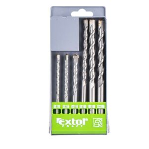 Set burghie, Extol, 5-12 mm, pentru beton, 6 piese 121786581 - Burghie