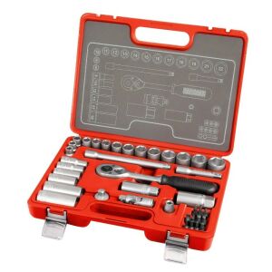 Extol racsnis dugókulcs készlet 39 db 3/8" (6522)