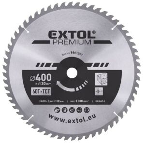 Extol Premium 400mm 60T TCT Saw Blade - Extol