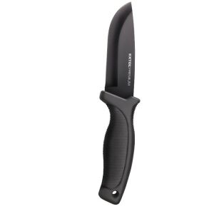 Angled view of Extol Premium hunting knife with stainless steel blade - Extol