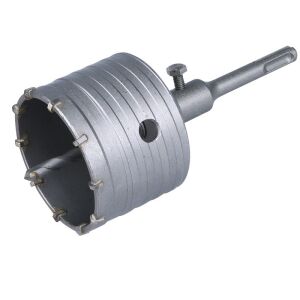 Extol 79mm SDS Plus Concrete Core Drill Bit - Hole saw & circular cutter