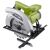 Extol 160mm Kézi körfűrész, 1200W teljesítmény, ferde nézet
