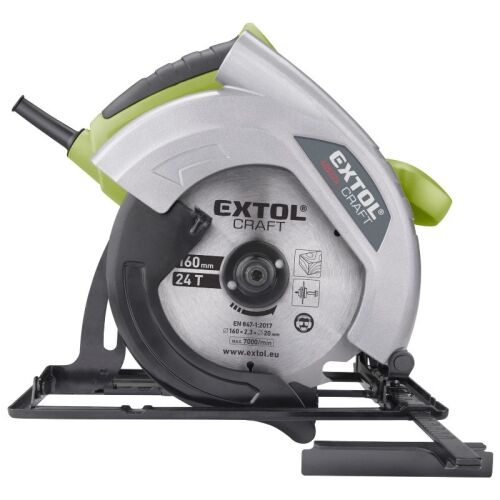 Extol 1200W Kézi körfűrész, 160mm penge, fa vágásához