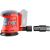 Extol Premium 125mm cordless orbital sander with dust extraction adapter