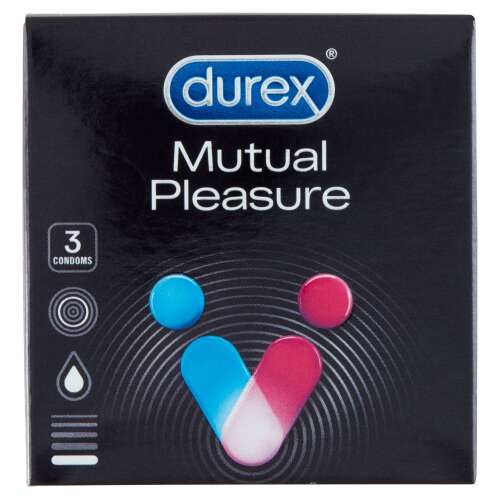 Kondóm Durex Mutual Pleasure 3db