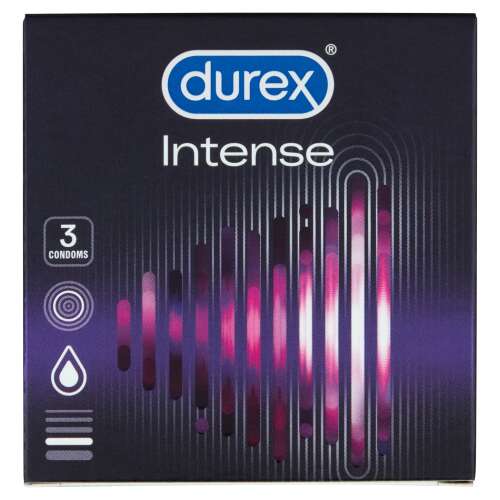 Kondóm Durex Intense Orgasmic 3db